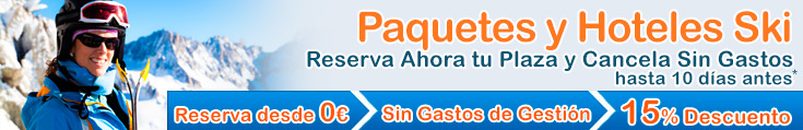 reserva de hoteles de ski y hotel + forfait