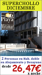 Chollo Playa Miramar Puente Diciembre 26,47 euros/noche