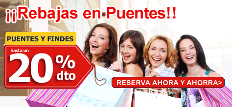 Rebajas en Hoteles, Puentes y Escapadas