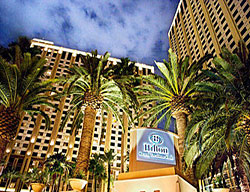 Las vegas hilto hotel on the strip Three some facials
